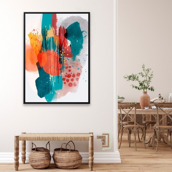 Letra | Cuadro Abstracto | Cuadros Fine Art
