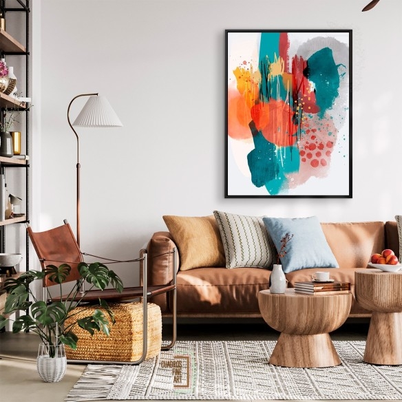 Letra | Cuadro Abstracto | Cuadros Fine Art