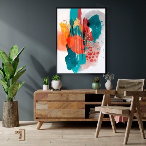 Letra | Cuadro Abstracto | Cuadros Fine Art