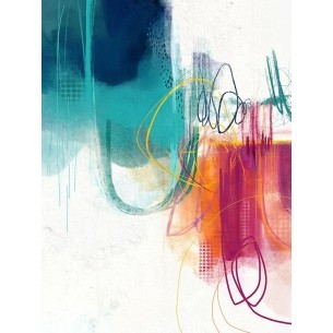 Turquesa No. 1 | Cuadro Abstracto | Cuadros Fine Art