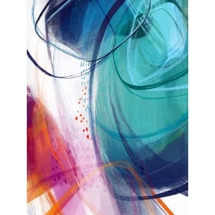 Turquesa No. 2 | Cuadro Abstracto | Cuadros Fine Art