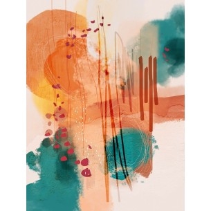 Atardecer Lunar 01 | Cuadro Abstracto | Cuadros Fine Art