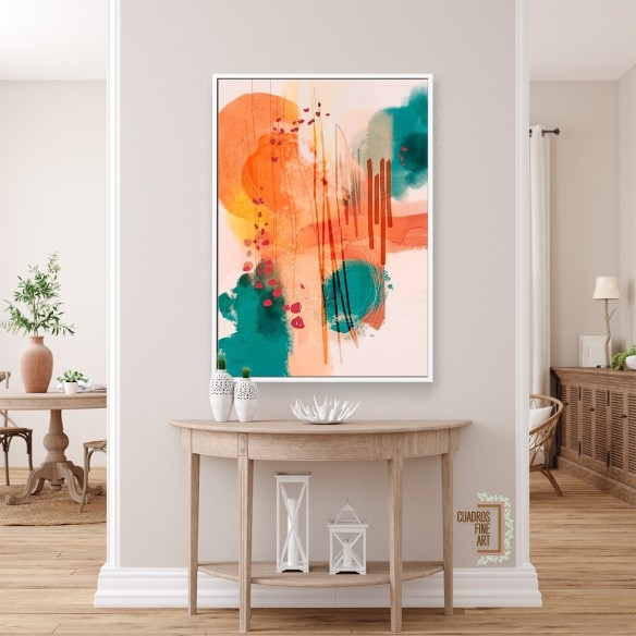 Atardecer Lunar 01 | Cuadro Abstracto | Cuadros Fine Art