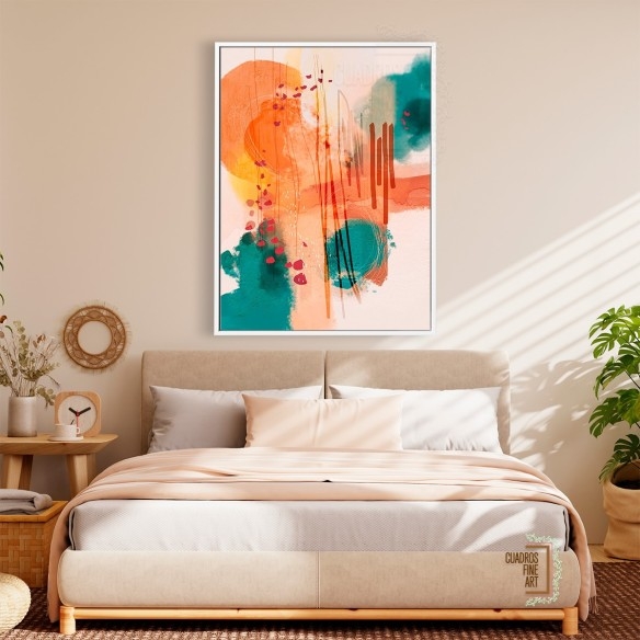 Atardecer Lunar 01 | Cuadro Abstracto | Cuadros Fine Art