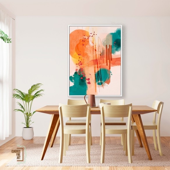 Atardecer Lunar 01 | Cuadro Abstracto | Cuadros Fine Art
