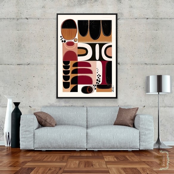 Filático - Tapicería Tribal | Cuadro Abstracto | Cuadros FA