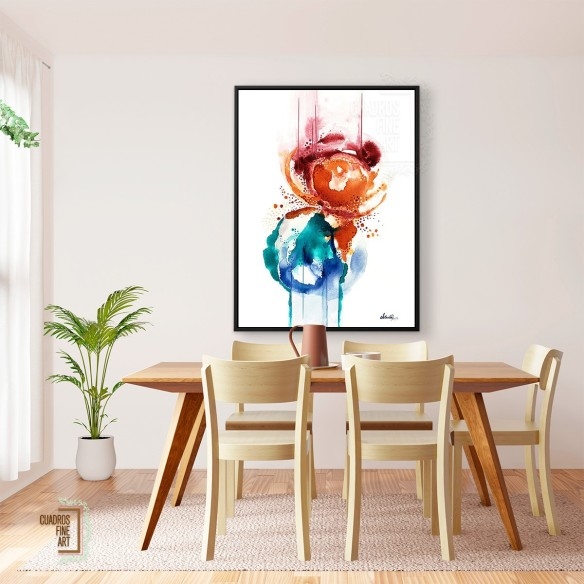 Flor de la tormenta | Cuadro Abstracto | Cuadros Fine Art