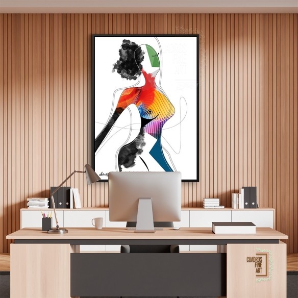 Mujer vívida - Invencible | Cuadro Mujer | Cuadros Fine Art
