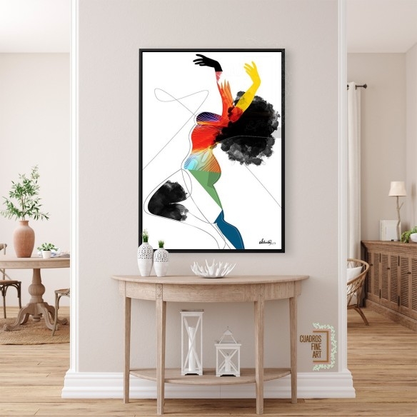 Mujer vívida | Cuadro Figura Humana | Cuadros Fine Art