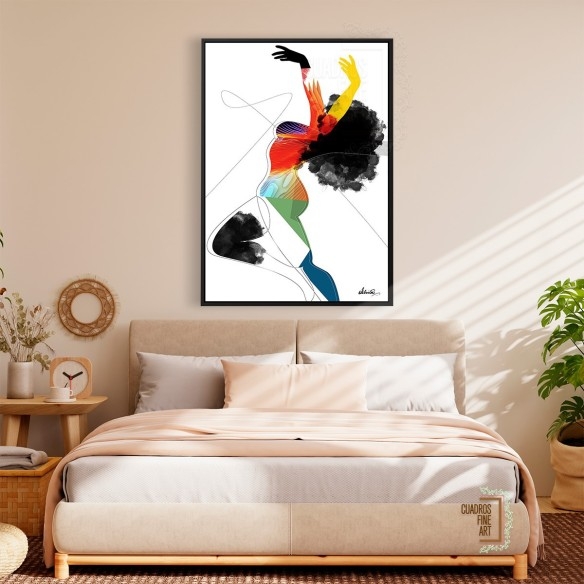 Mujer vívida | Cuadro Figura Humana | Cuadros Fine Art