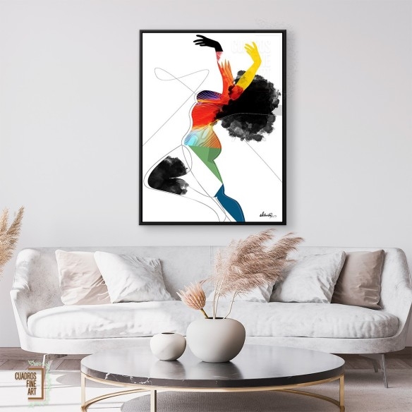 Mujer vívida | Cuadro Figura Humana | Cuadros Fine Art