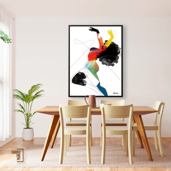 Mujer vívida | Cuadro Figura Humana | Cuadros Fine Art