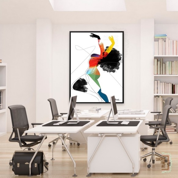 Mujer vívida | Cuadro Figura Humana | Cuadros Fine Art