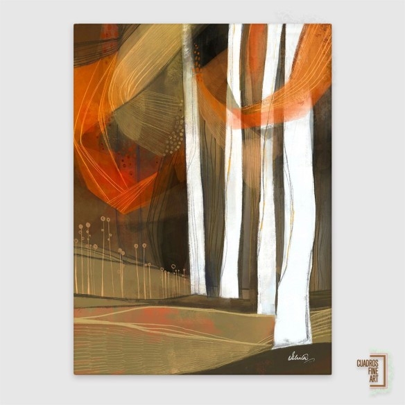 Bosque de Caída Etérea | Giclée fine art | Cuadros Fine Art
