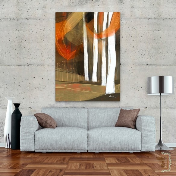 Bosque de Caída Etérea | Giclée fine art | Cuadros Fine Art