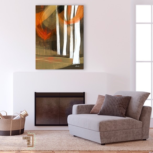 Bosque de Caída Etérea | Giclée fine art | Cuadros Fine Art