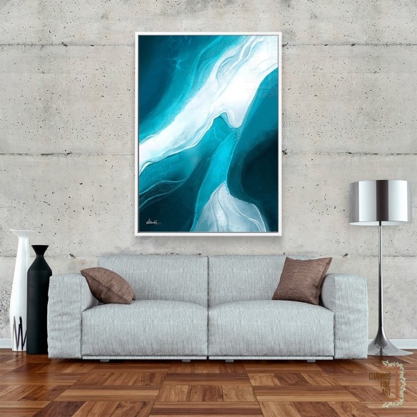 Iceberg Etéreo | Cuadro Abstracto | Cuadros Fine Art