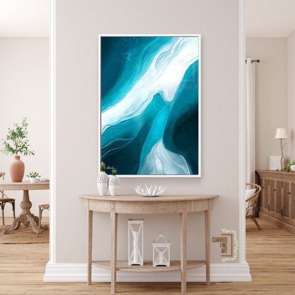 Iceberg Etéreo | Cuadro Abstracto | Cuadros Fine Art