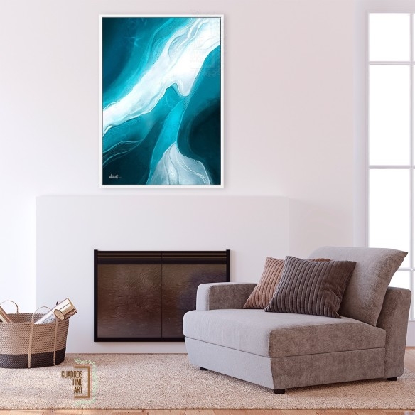 Iceberg Etéreo | Cuadro Abstracto | Cuadros Fine Art