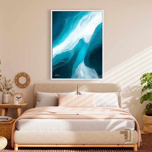 Iceberg Etéreo | Cuadro Abstracto | Cuadros Fine Art