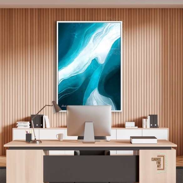 Iceberg Etéreo | Cuadro Abstracto | Cuadros Fine Art