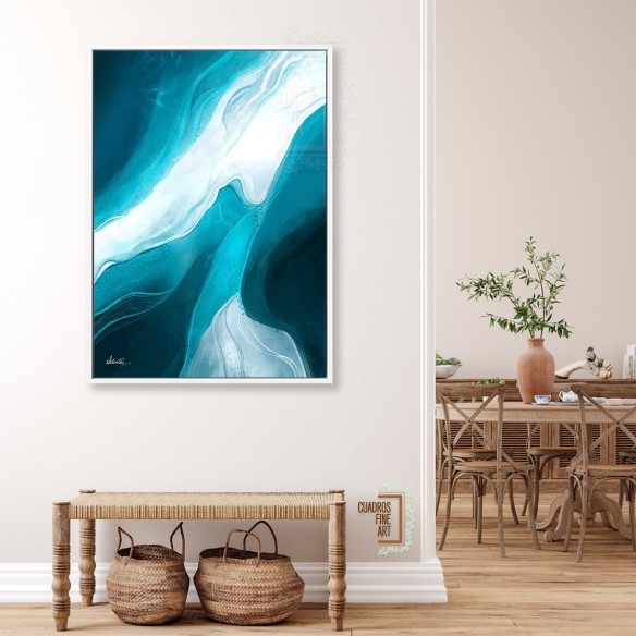 Iceberg Etéreo | Cuadro Abstracto | Cuadros Fine Art
