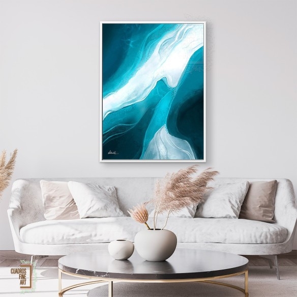 Iceberg Etéreo | Cuadro Abstracto | Cuadros Fine Art