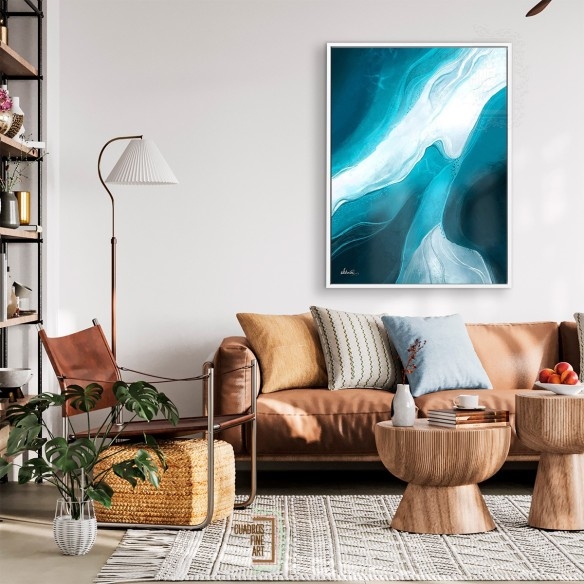 Iceberg Etéreo | Cuadro Abstracto | Cuadros Fine Art
