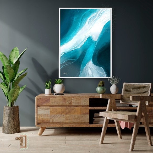 Iceberg Etéreo | Cuadro Abstracto | Cuadros Fine Art