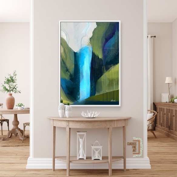 Lluvia etérea | Cuadro Abstracto | Cuadros Fine Art