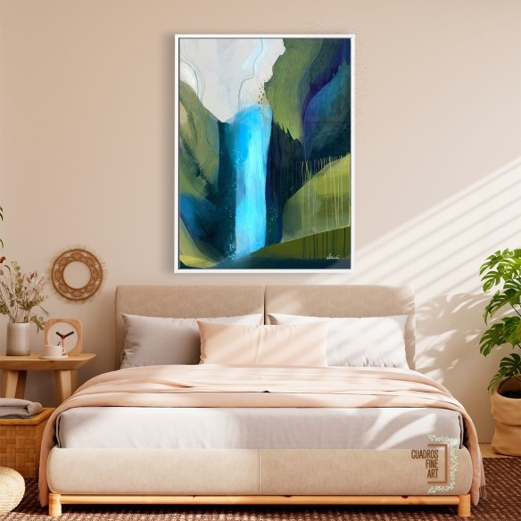 Lluvia etérea | Cuadro Abstracto | Cuadros Fine Art