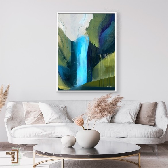 Lluvia etérea | Cuadro Abstracto | Cuadros Fine Art
