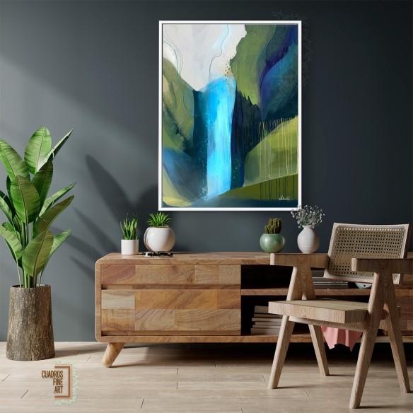 Lluvia etérea | Cuadro Abstracto | Cuadros Fine Art