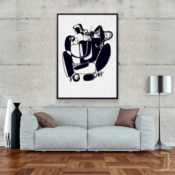 Enredado | Cuadro Figura Humana | Cuadros Fine Art