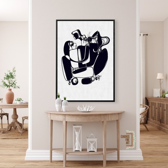 Enredado | Cuadro Figura Humana | Cuadros Fine Art