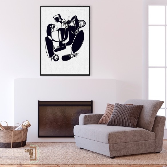 Enredado | Cuadro Figura Humana | Cuadros Fine Art