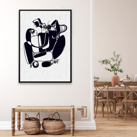 Enredado | Cuadro Figura Humana | Cuadros Fine Art
