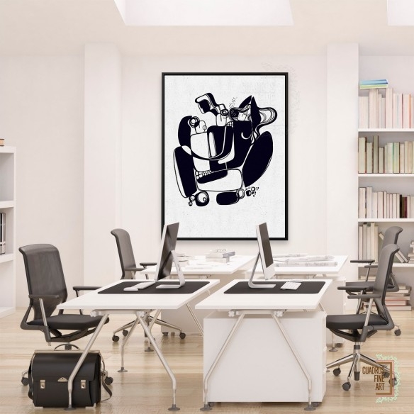 Enredado | Cuadro Figura Humana | Cuadros Fine Art
