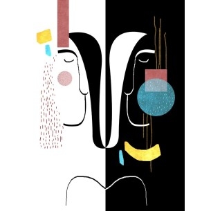 Imagen en Espejo | Cuadro Figura Humana | Cuadros Fine Art