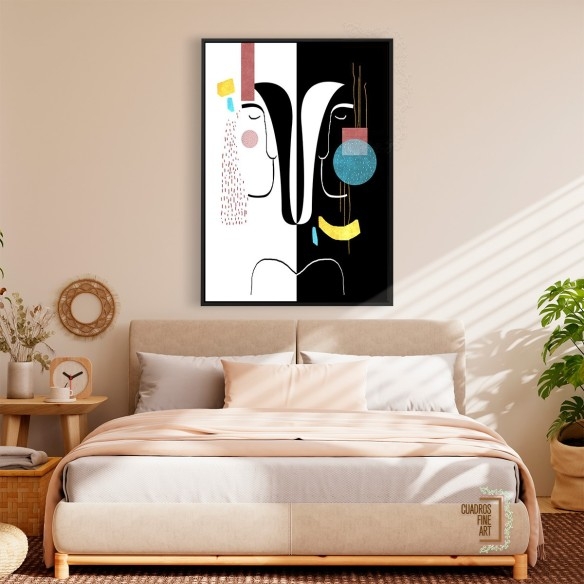 Imagen en Espejo | Cuadro Figura Humana | Cuadros Fine Art
