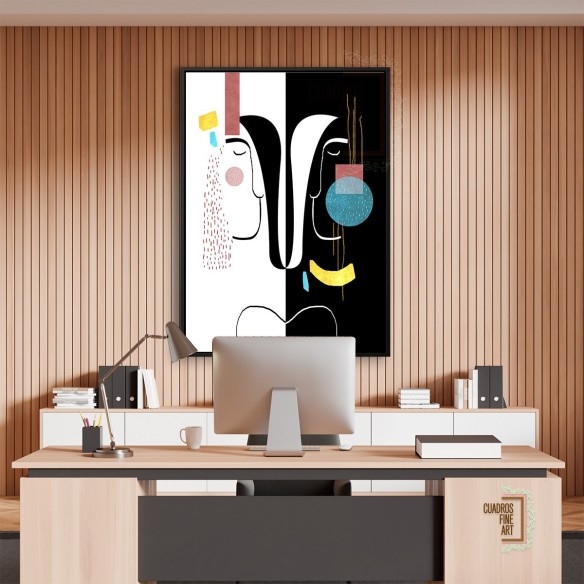 Imagen en Espejo | Cuadro Figura Humana | Cuadros Fine Art