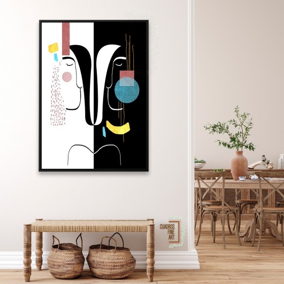 Imagen en Espejo | Cuadro Figura Humana | Cuadros Fine Art