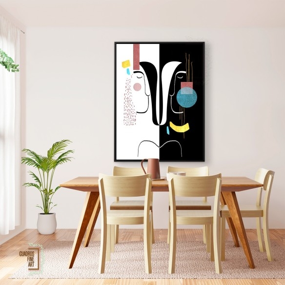 Imagen en Espejo | Cuadro Figura Humana | Cuadros Fine Art