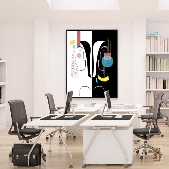 Imagen en Espejo | Cuadro Figura Humana | Cuadros Fine Art