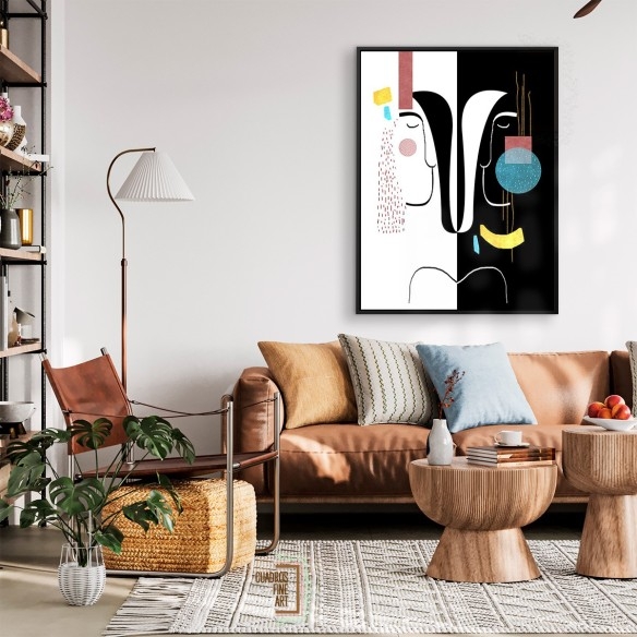 Imagen en Espejo | Cuadro Figura Humana | Cuadros Fine Art