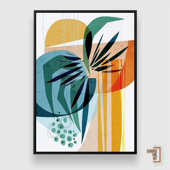 Trópicos de verano | Cuadro Tropical | Cuadros Fine Art