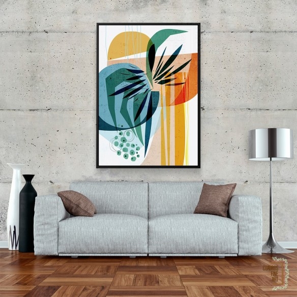 Trópicos de verano | Cuadro Tropical | Cuadros Fine Art