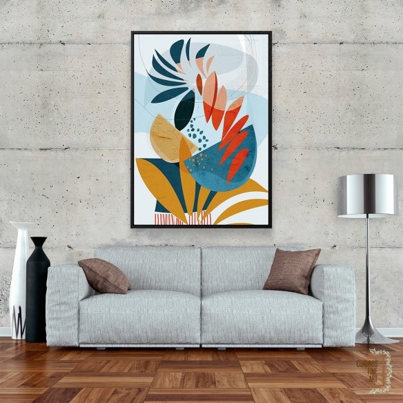 Plantación tropical | Cuadro Tropical | Cuadros Fine Art