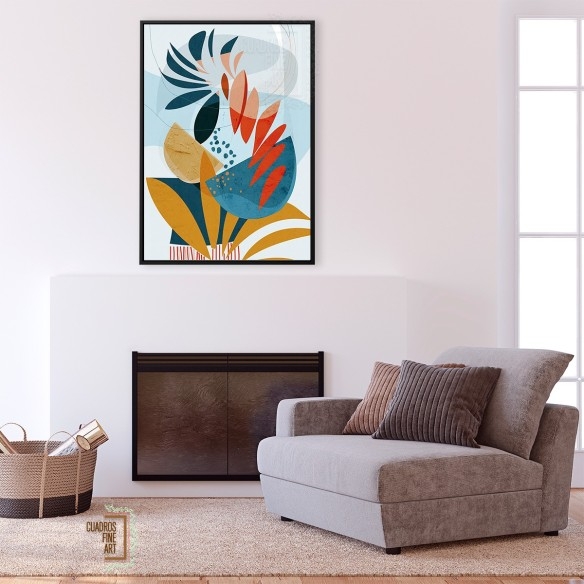 Plantación tropical | Cuadro Tropical | Cuadros Fine Art