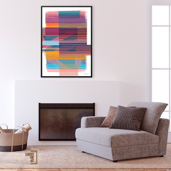 Enlace Temporal | Cuadro Abstracto | Cuadros Fine Art